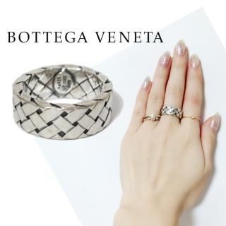 イントレチャートシルバーリング ヴィンテージ|ボッテガヴェネタ BOTTEGA VENETAの商品画像