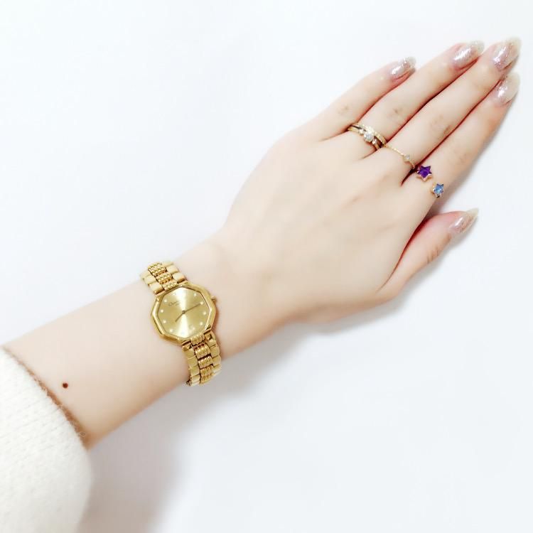 オクタゴンゴールドQZ腕時計 ヴィンテージ|ディオール Dior オクタゴンゴールドQZ腕時計 ヴィンテージ|ディオール Dior