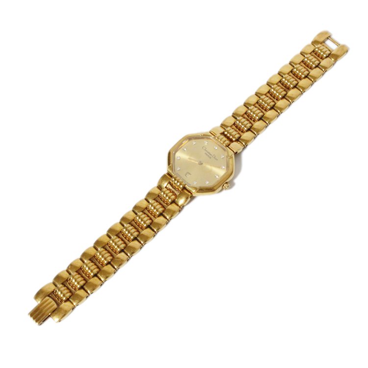 オクタゴンゴールドQZ腕時計 ヴィンテージ|ディオール Dior - 【公式