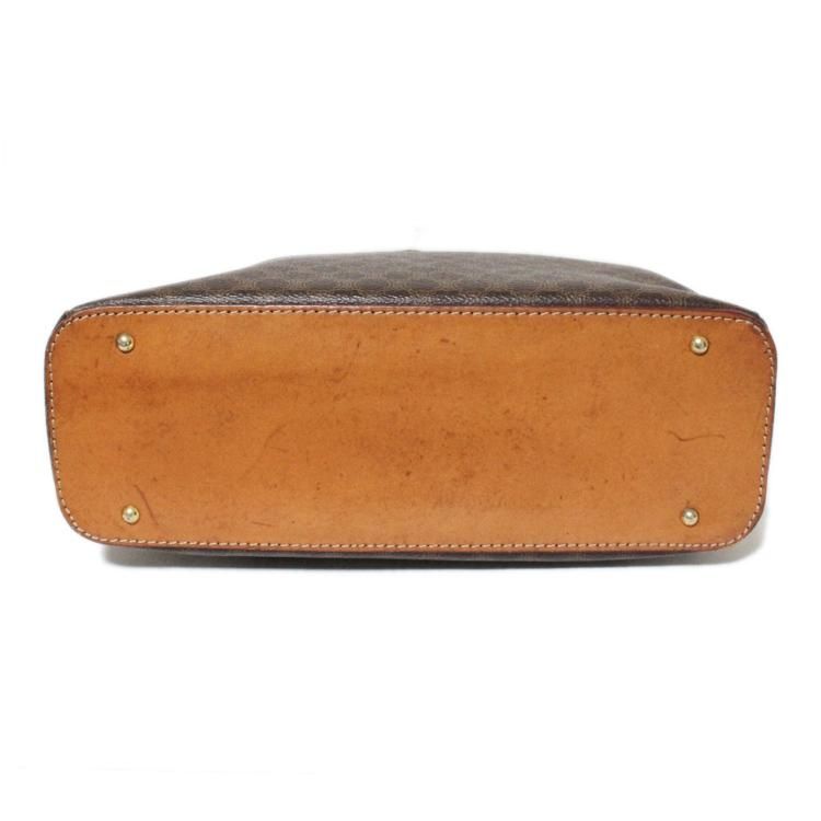 オールドセリーヌ CELINE マカダム柄 ドーム型 ハンドバッグ ヴィンテージ マカダム柄ドーム型ハンドバッグ ヴィンテージ|セリーヌ CELINE