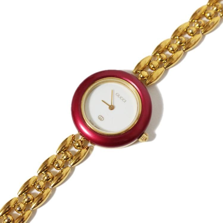 チェンジベゼルQZ腕時計 6色 ヴィンテージ|グッチ GUCCI