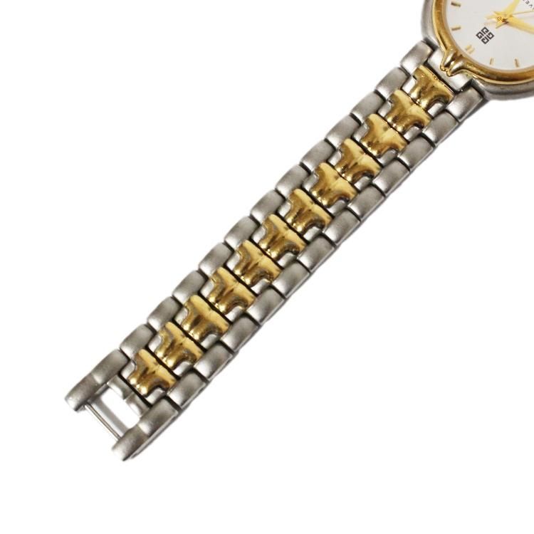 コンビカラーQZ腕時計 シルバー ヴィンテージ|ジバンシー コンビカラーQZ腕時計 シルバー ヴィンテージ|ジバンシー