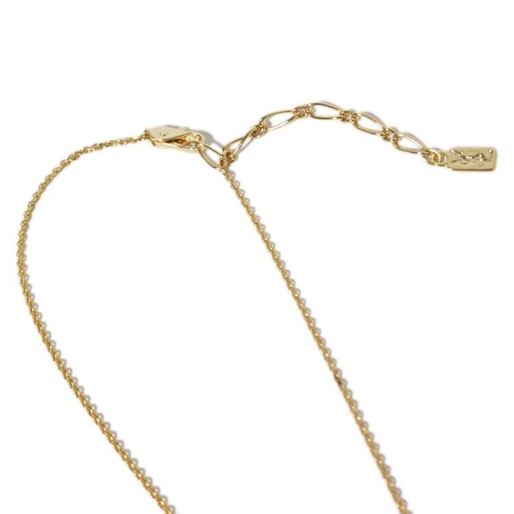 ゴールドロゴネックレス ヴィンテージ|イヴサンローラン YSL