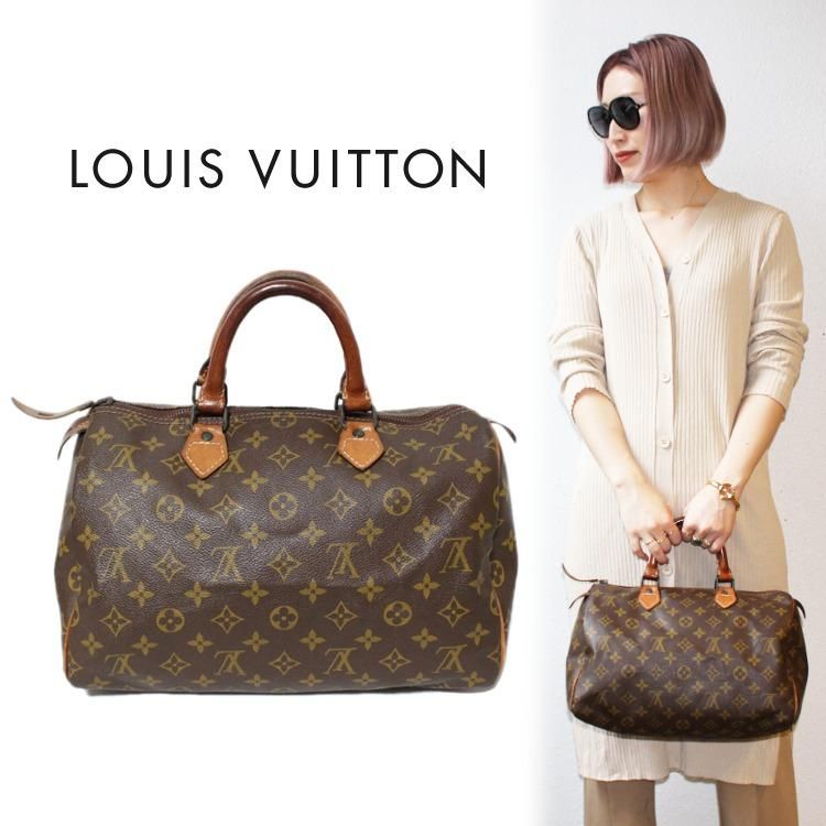 LOUIS VUITTON オールドスピーディ30モノグラムボストンハンドバッグ