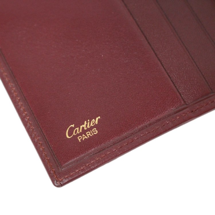 Cartier がま口 折り財布 5109