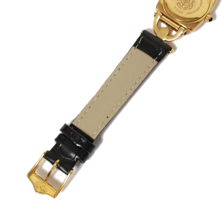 ホースビットレザーベルトQZ腕時計 6300L ヴィンテージ|グッチ GUCCI