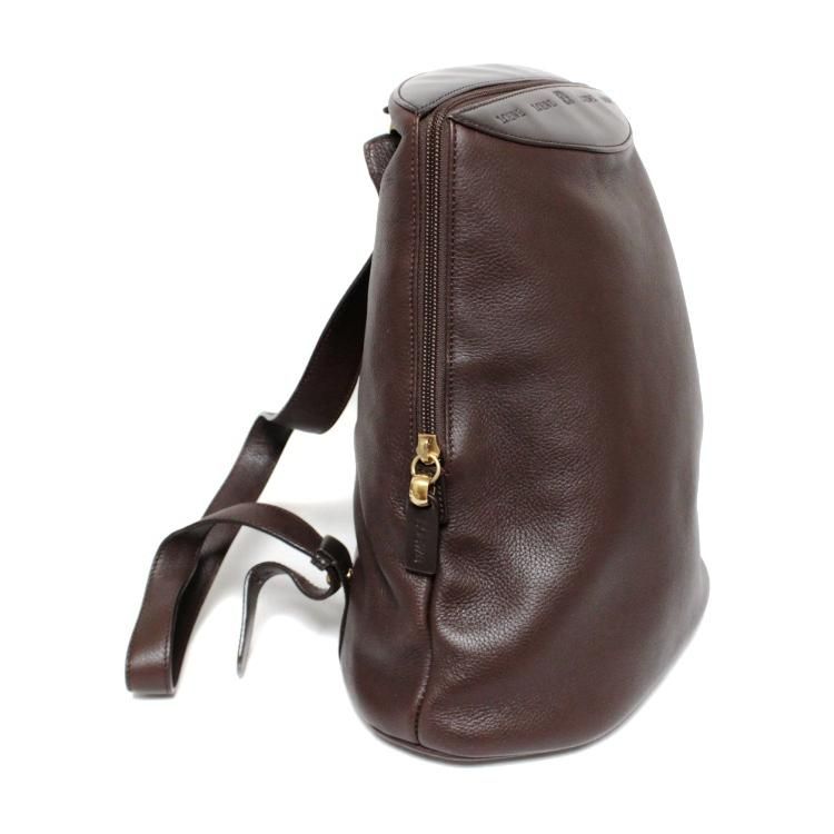 レザーワンショルダーバッグ ブラウン ヴィンテージ|ロエベ