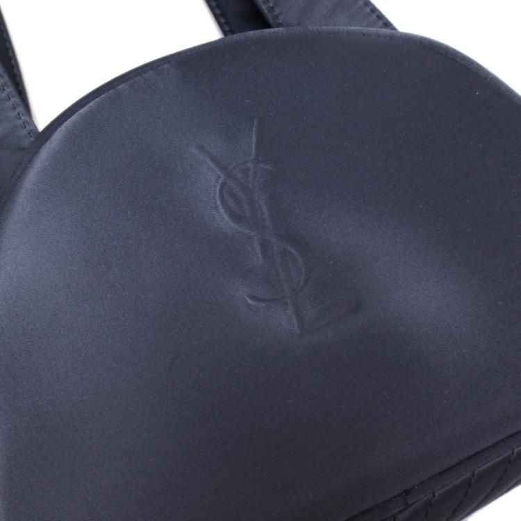 イヴサンローラン　ヴィンテージ　YSL ロゴ リュック レザー ネイビー 楽天市場】美品 YVES SAINT LAURENT イヴ サンローラン