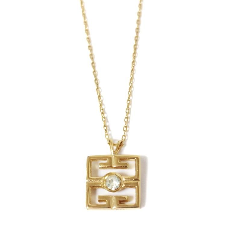 誠実 GIVENCHY ジバンシー ネックレス ヴィンテージ ゴールド ライン ...