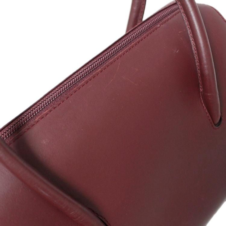 【ゆき】カルティエ ボストンバッグ マストライン ヴィンテージ Cartier(カルティエ) / ボストンバッグ/レザー/BRD/無地/マスト