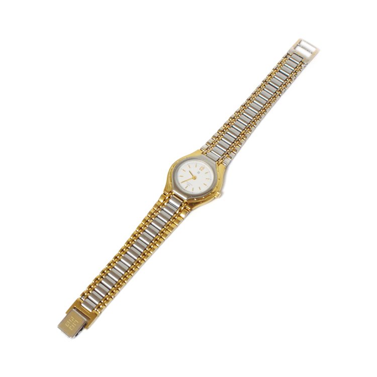 GIVENCHY ジバンシー ヴィンテージコンビカラーQZ腕時計 - ヴィンテージブランドの通販ショップRILISH