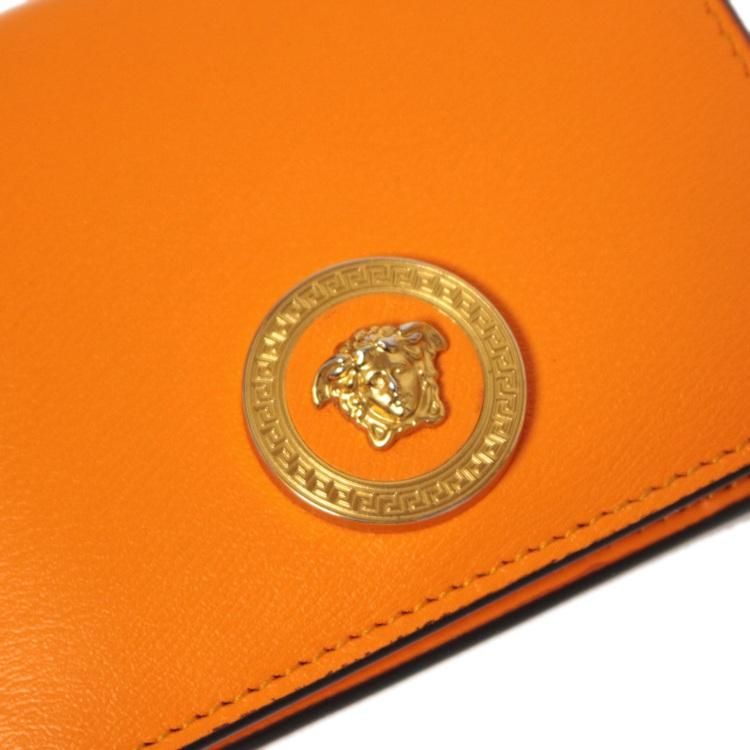 バッジォ 極美品✨ヴェルサーチゴールド金具メデューサ4連キーケース レッド バッジォ 極美品✨ヴェルサーチゴールド金具メデューサ4連キー