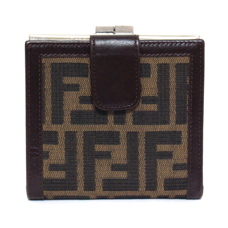 ズッカ柄がま口二つ折り財布 ヴィンテージ|フェンディ FENDI - 【公式】Rilish SELECT VINTAGE｜ハイブランドヴィンテージ の通販セレクトショップ