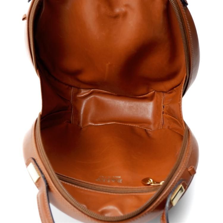 バイカラーサークルハンドバッグ ヴィンテージ|バリーBALLY