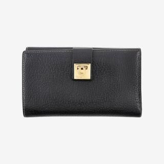 ガンチーニ二つ折り財布 ブラック ヴィンテージ|フェラガモ Ferragamoの商品画像