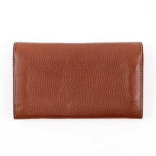 レザーがま口長財布 ブラウン ヴィンテージ|グッチ GUCCIの商品画像