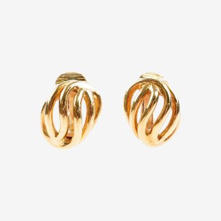 ゴールドデザインイヤリング ヴィンテージ|ディオール Diorの商品画像