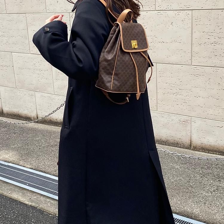 【美品】CELINE リュック ヴィンテージ CELINE セリーヌ リュックサック ヴィンテージ レザー - メルカリ