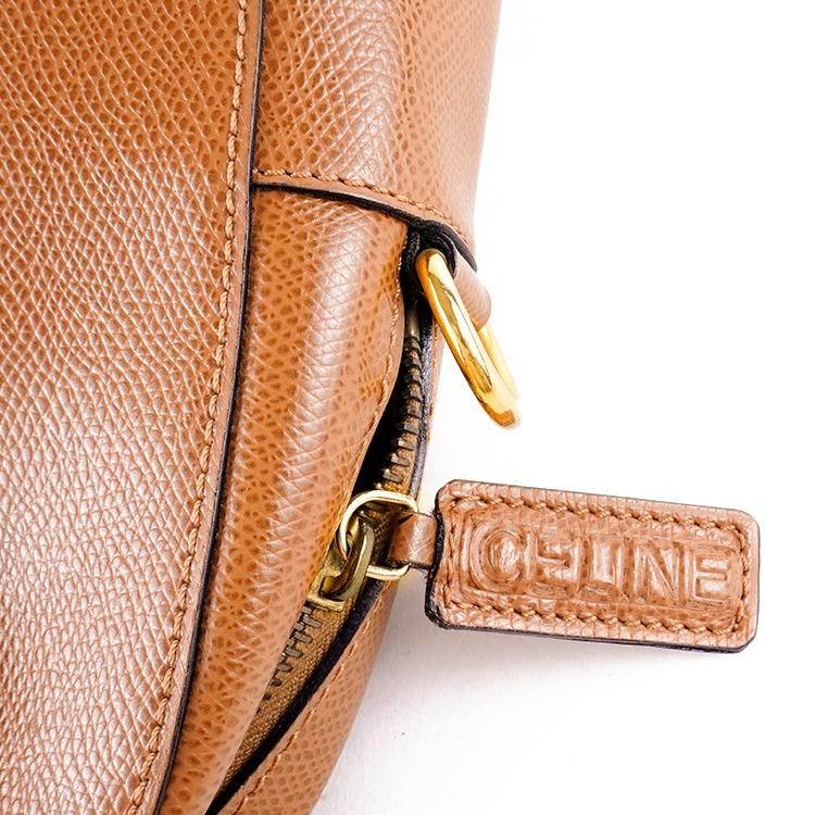 レザーハンドバッグ キャメル ヴィンテージ|セリーヌ CELINE