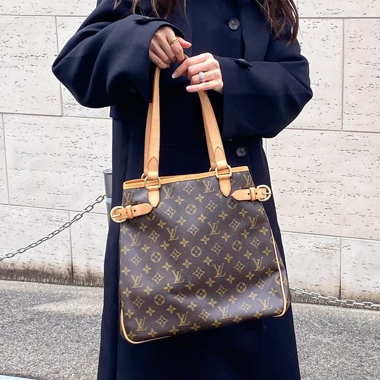 LOUIS VUITTON　ルイヴィトン　バティニョール　M51156　モノグラム　ブラウン　ハンドバッグ　レディース　シンプル　ギフト　プレゼント包装可松前R56店