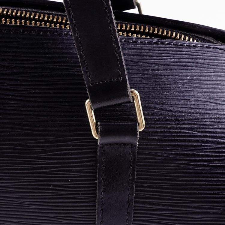 【美品♥】ルイヴィトン スフロ エピ ハンドバッグ ノワール ブラック LOUIS VUITTON ルイヴィトン スフロ ノワール エピ エンボス