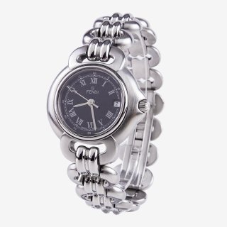 フェンディ FENDI ステンレススチールQZ腕時計 1600L シルバー ヴィンテージの商品画像