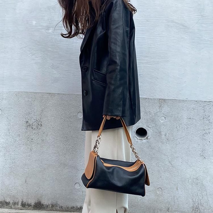 バイカラーチェーンバッグ ブラック ヴィンテージ|トッズ TOD'S バイカラーチェーンバッグ ブラック ヴィンテージ|トッズ TOD'S
