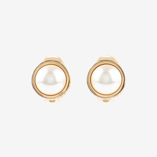 フェイクパール×ゴールドイヤリング ゴールド ヴィンテージ|ディオール Diorの商品画像