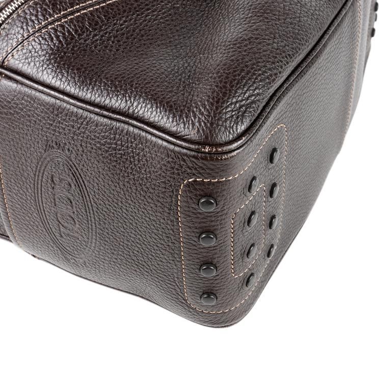 レザーハンドバッグ ブラウン ヴィンテージ|トッズ TOD'S