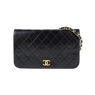 マトラッセフルフラップチェーンショルダーバッグ  ブラック ヴィンテージ|シャネル CHANELの商品画像