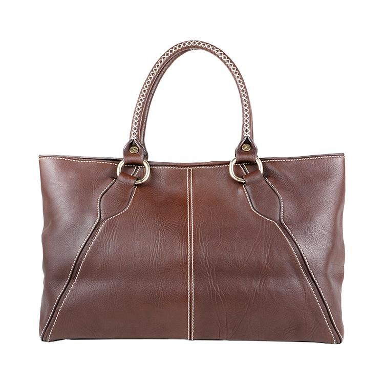 【CELINE】セリーヌ ミディアム バケット トートバッグ ブラウン レザートートバッグ ブラウン ヴィンテージ|セリーヌ CELINE