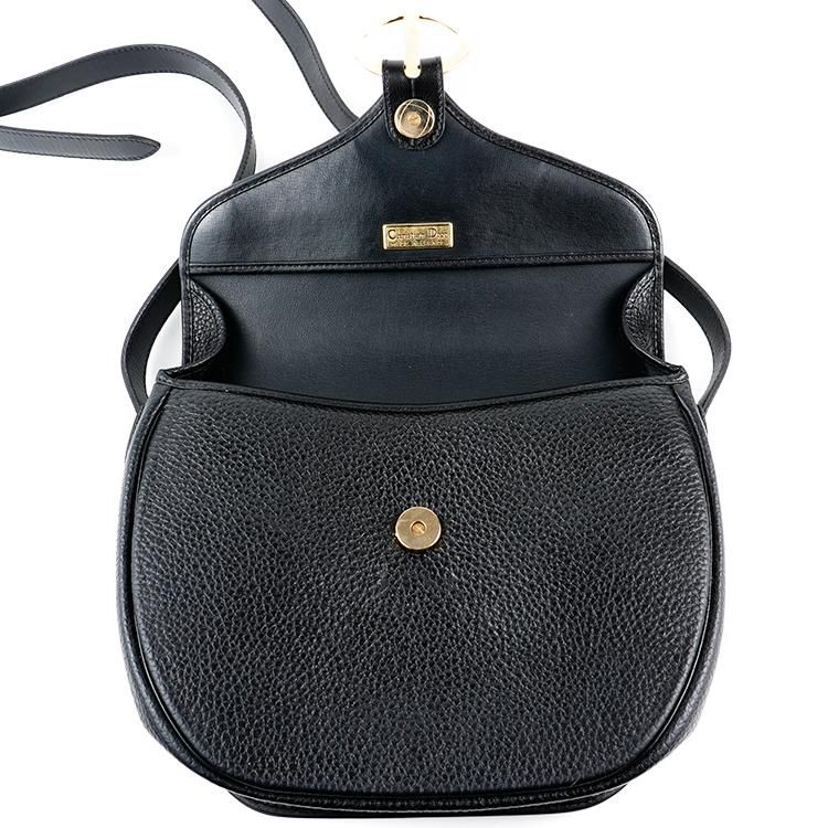 CD金具ショルダーバッグ ブラック ヴィンテージ|ディオール Dior CD金具ショルダーバッグ ブラック ヴィンテージ|ディオール Dior