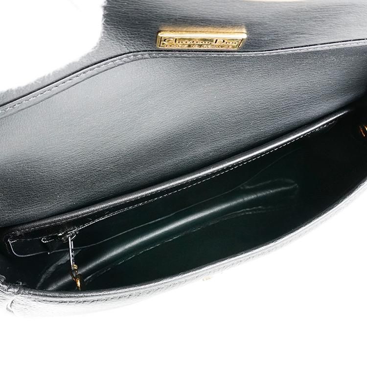 CD金具ショルダーバッグ ブラック ヴィンテージ|ディオール Dior CD金具ショルダーバッグ ブラック ヴィンテージ|ディオール Dior