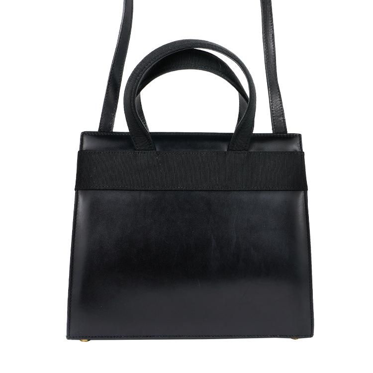 ヴァラリボン2wayバッグ ブラック ヴィンテージ|フェラガモ Ferragamo 