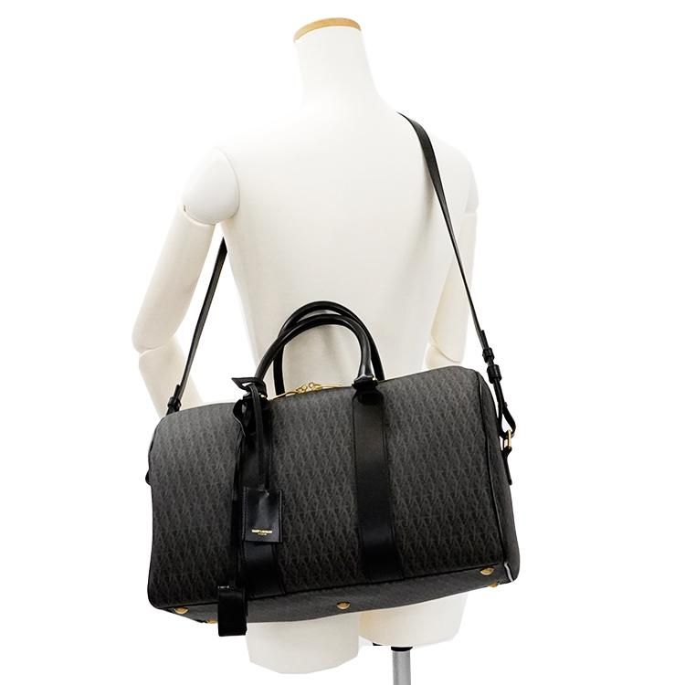 YSL ブラック ボストンバッグ YVES SAINT LAURENT イヴサンローラン イージー ボストンバッグ