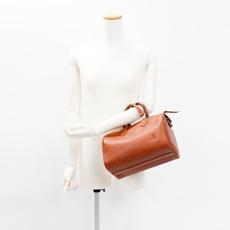 エピスピーディ25ハンドバッグ ケニアブラウン ヴィンテージ