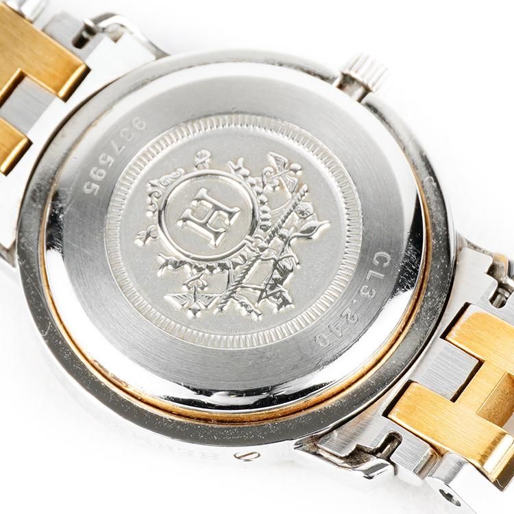 ‼️最終値下げ‼️❣️エルメス クリッパー❣️レディースシルバー/ゴールドCL3.240 楽天市場】エルメス CL3.240 クリッパー 腕時計 ステンレス