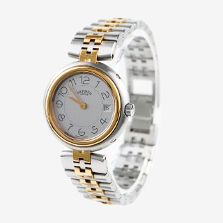 プロフィールQZ腕時計 シルバー×ゴールド ヴィンテージ|エルメス HERMESの商品画像