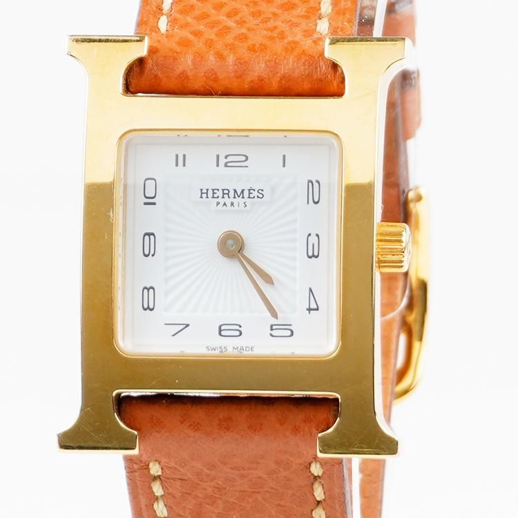 最終値下げHERMES エルメス HH1.201 Hウォッチ ロングベルト 最終値下げHERMES エルメス HH1.201 Hウォッチ ロングベルト