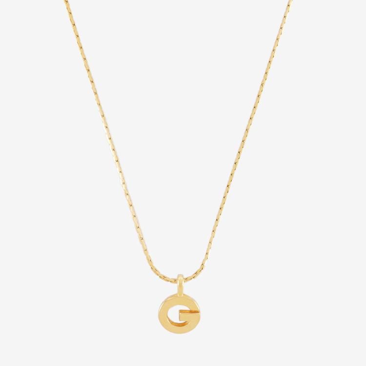 GIVENCHY ゴールドネックレス ヴィンテージ Gロゴ - アクセサリー