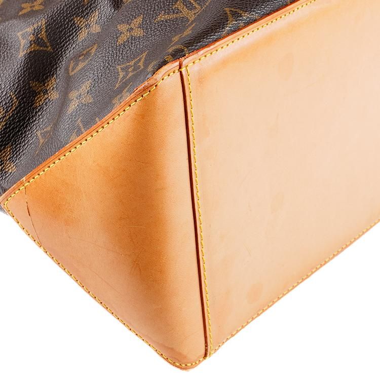 モノグラムカバメゾトートバッグ ブラウン ヴィンテージ ルイ