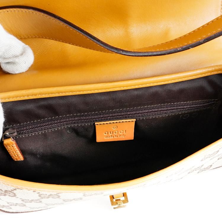 【美品/希少】GUCCI ボディバッグ ジャッキー GGキャンバス ベージュ GGキャンバスジャッキーショルダーバッグ ベージュ ヴィンテージ