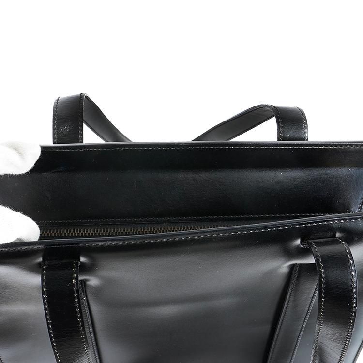 CELINE ヴィンテージ サークル金具 ハンドバッグ トートバッグ ブラック CELINE - 極 美品 保存袋付 CELINE セリーヌ ヴィンテージ