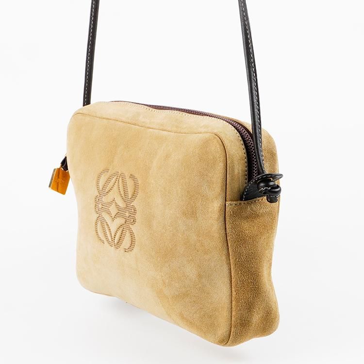 【極美品】☆LOEWE Vintage "アナグラム チェーン ショルダーバッグ