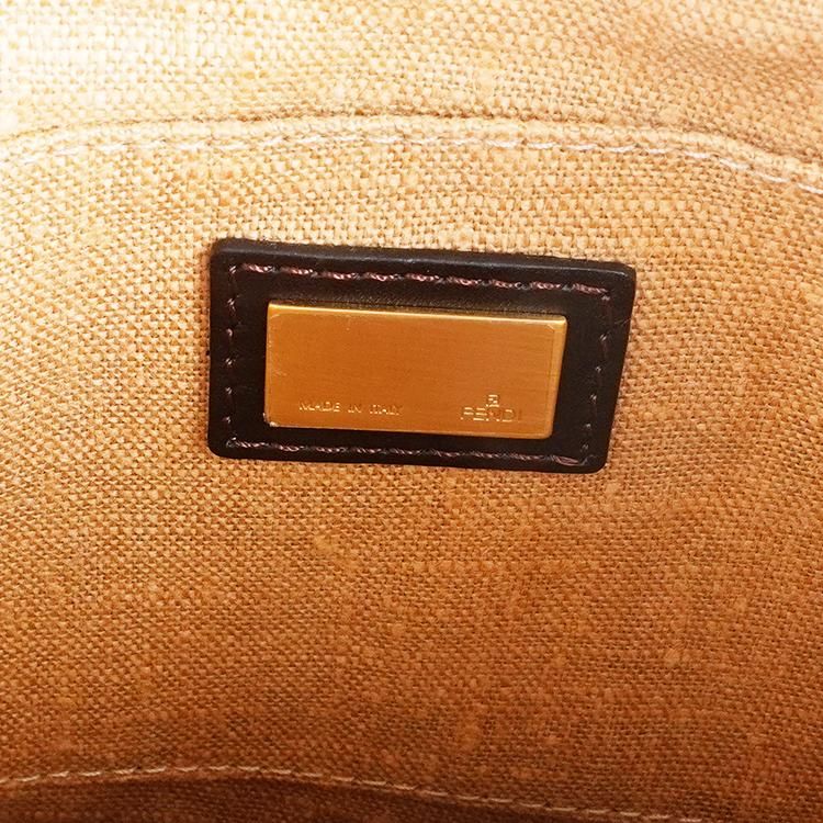 ズッカ柄ショルダーバッグ BR248 ブラウン ヴィンテージ