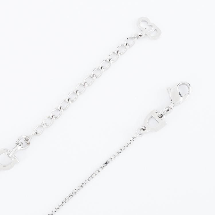 Dロゴクロスネックレス シルバー ヴィンテージ|ディオール Dior Dロゴクロスネックレス シルバー ヴィンテージ|ディオール Dior