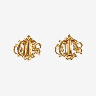 エンブレムロゴイヤリング ゴールド ヴィンテージ|ディオール Diorの商品画像