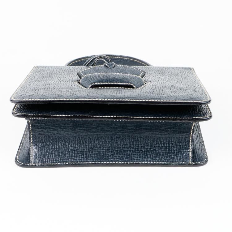 バルセロナハンドバッグ ネイビー ヴィンテージ|ロエベ LOEWE