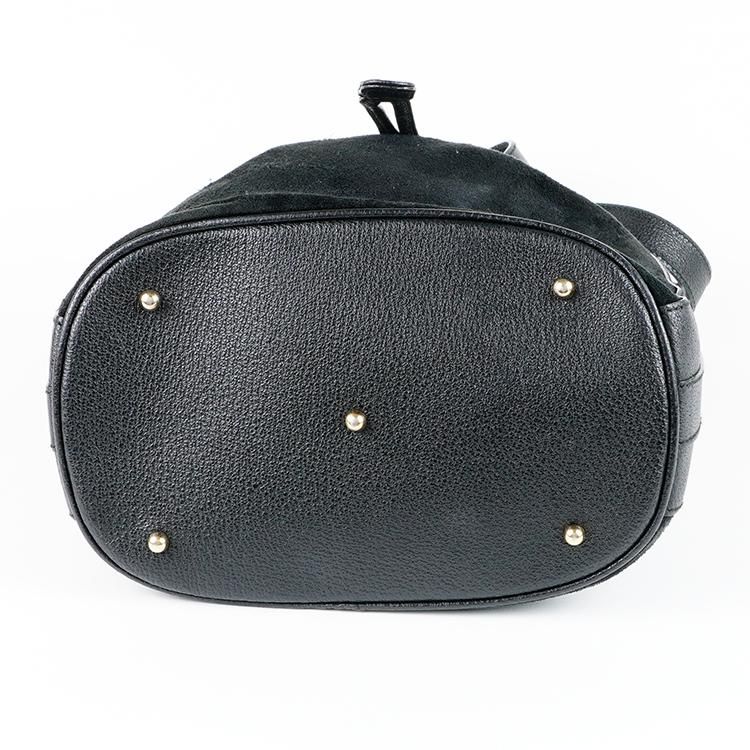 バンブー巾着2WAYバッグ ブラック ヴィンテージ|グッチ GUCCI
