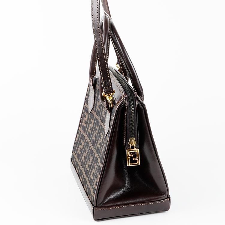 FENDI Spy フェンディ　スパイ　ズッカ柄　ハンドバッグ　ヴィンテージ FENDI Spy フェンディ スパイ ズッカ柄 ハンドバッグ